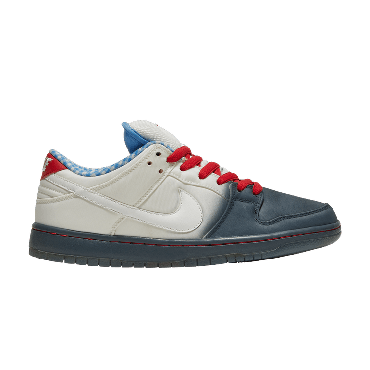 Nike Dunk Low Premium SB 'Dorothy' — Dark Magenta Grey/White-University Red