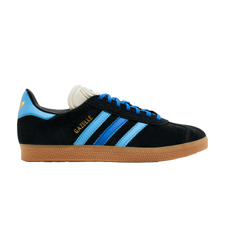 adidas Wmns Gazelle 'Black Light Blue' — Core Black/Blue/Light Blue