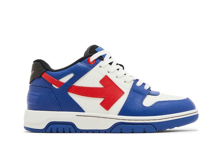 Off-White Out of Office 'White Royal Blue Red' — White/Blue/Red