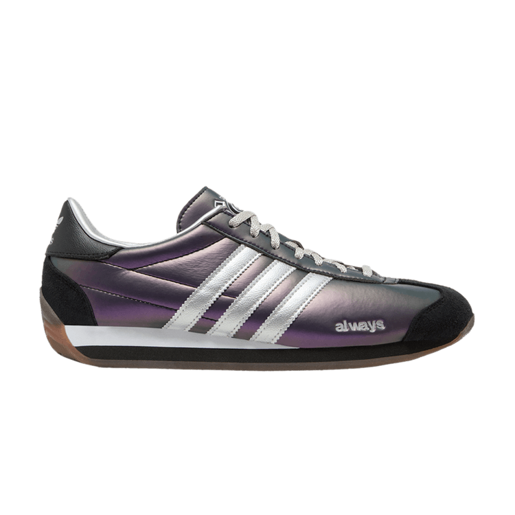 Always Do What You Should Do x adidas Country OG 'Purple Silver Metallic' — Purple/Silver Metallic/Core Black