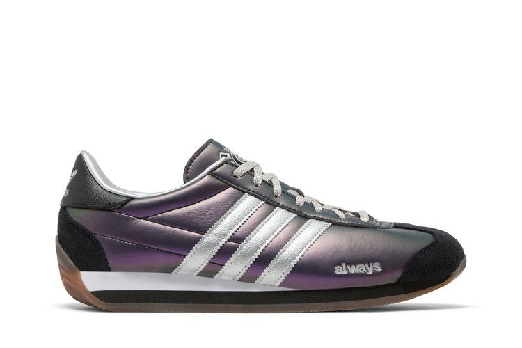 Always Do What You Should Do x adidas Country OG 'Purple Silver Metallic' — Purple/Silver Metallic/Core Black