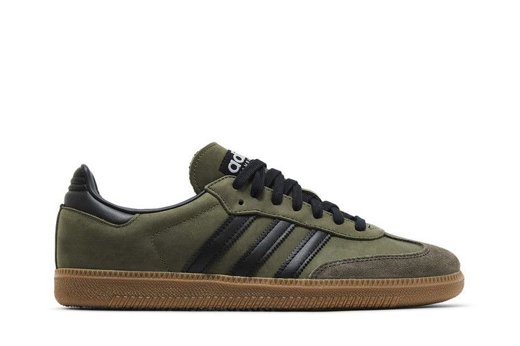 adidas Samba OG 'Base Green Black' — Base Green/Core Black/Brown Desert