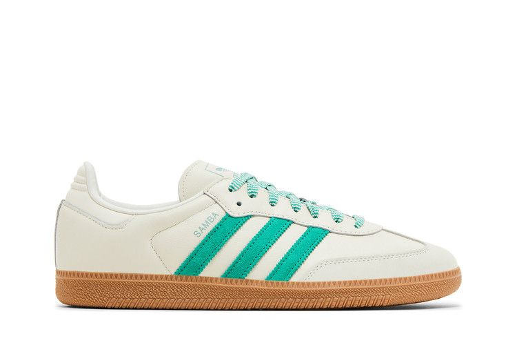 adidas Wmns Samba OG 'Off White Court Green' — Off White/Court Green/Hazy Green
