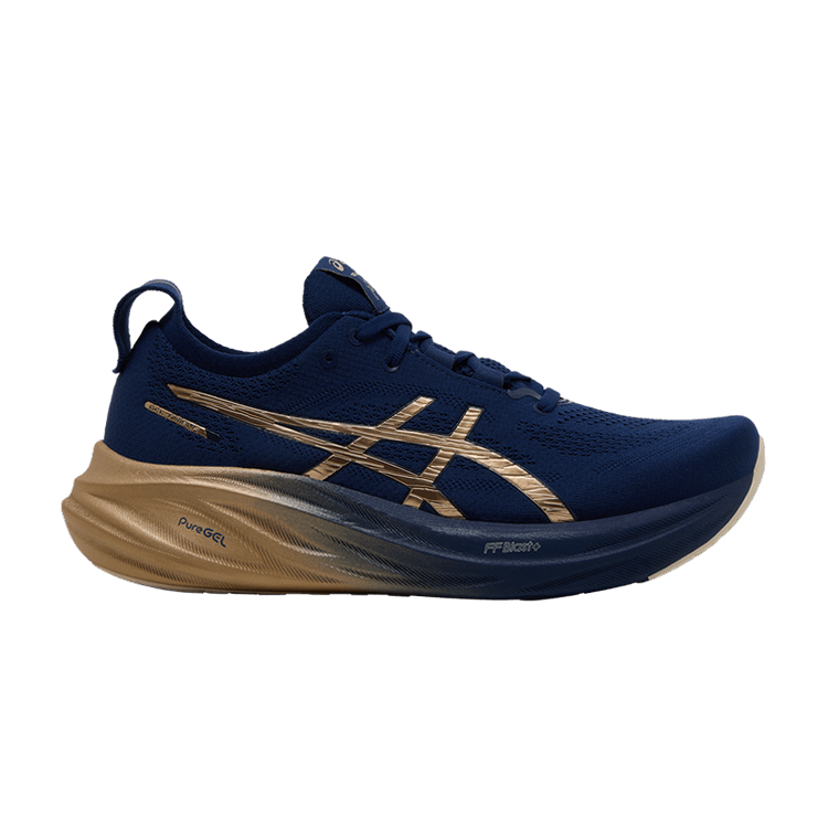 ASICS Gel Nimbus 26 Platinum 'Blue Expanse Champagne' — Blue Expanse/Champagne