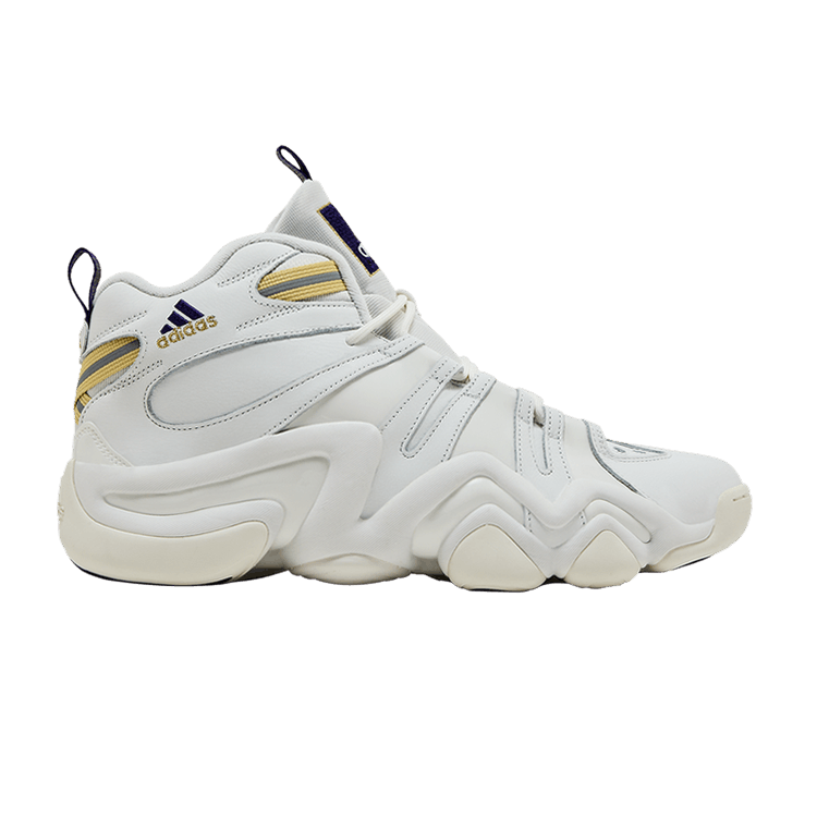 adidas Crazy 8 'Lakers Home Alternate' — Core White/Off White/Collegiate Purple