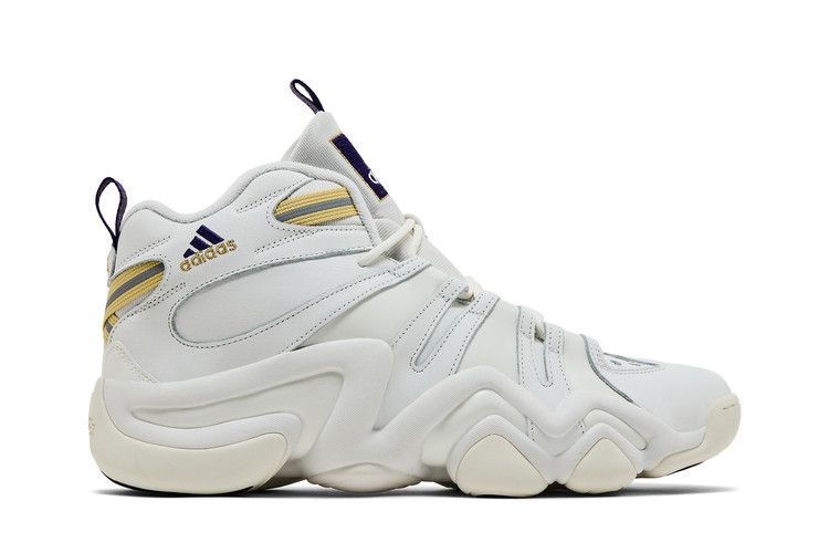 adidas Crazy 8 'Lakers Home Alternate' — Core White/Off White/Collegiate Purple