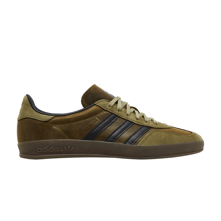 adidas Gazelle Indoor 'Focus Olive' — Focus Olive/Core Black/Gum