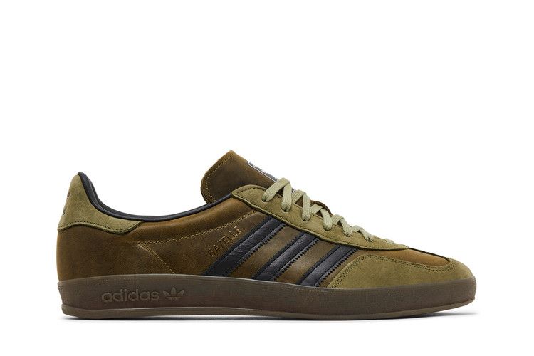 adidas Gazelle Indoor 'Focus Olive' — Focus Olive/Core Black/Gum