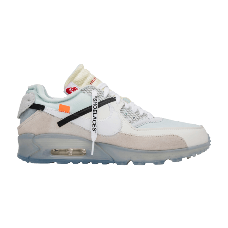 Off-White x Nike Air Max 90 'The Ten' — Sail/White/Muslin