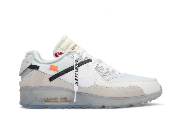 Off-White x Nike Air Max 90 'The Ten' — Sail/White/Muslin (2)