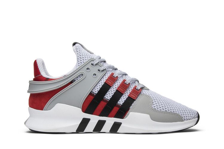 Overkill x adidas EQT Support ADV 'Coat of Arms' — Grey/White/Black/Red