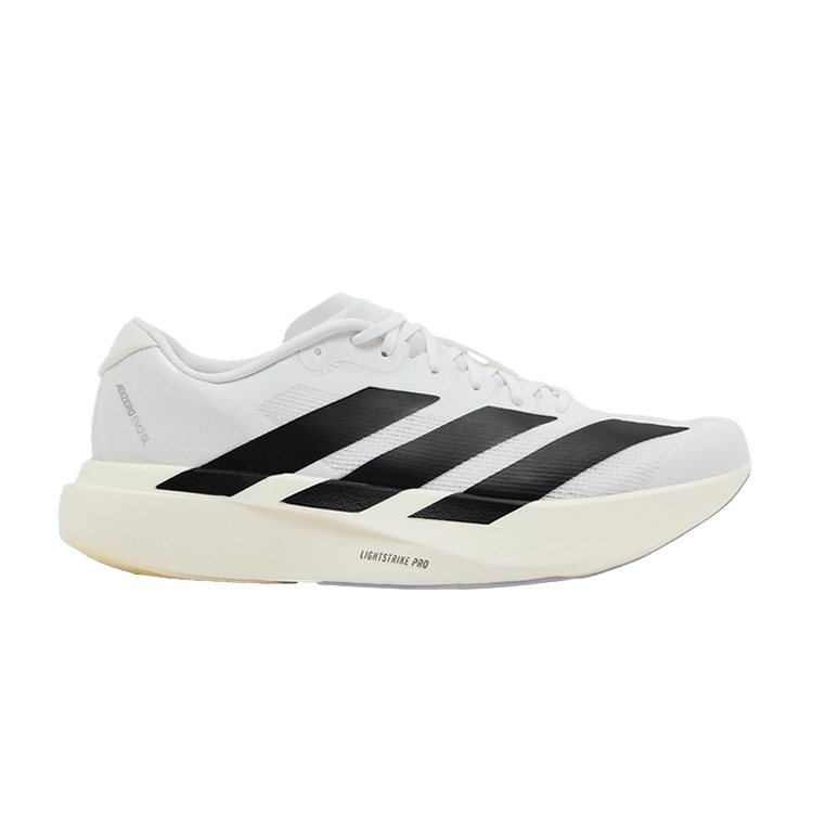 adidas Wmns Adizero Evo SL 'White Black' — Cloud White/Core Black/Cloud White