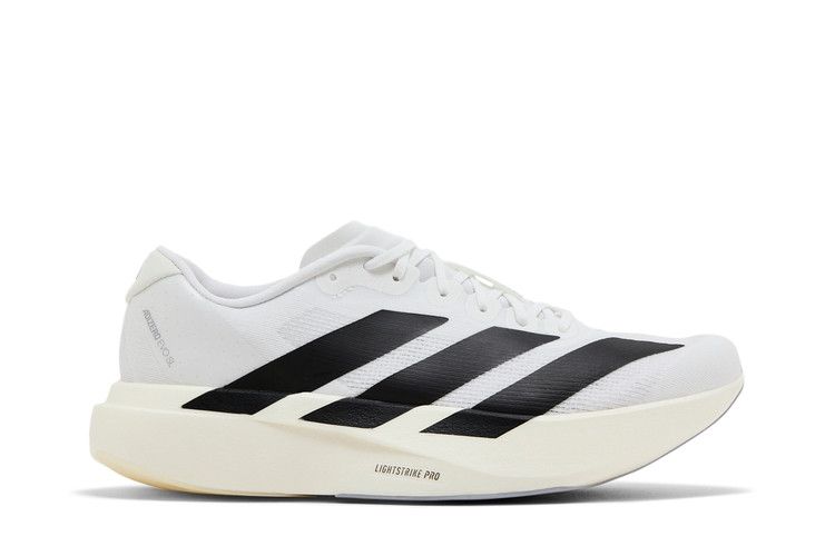 adidas Wmns Adizero Evo SL 'White Black' — Cloud White/Core Black/Cloud White