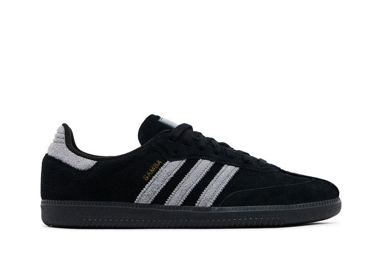 adidas Samba ADV 'Black Grey' — Core Black/Grey Four/Gold Metallic