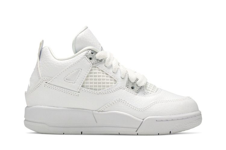 Air Jordan 4 Retro PS 'Pure Money' 2017 — White/Metallic Silver/Pure Platinum