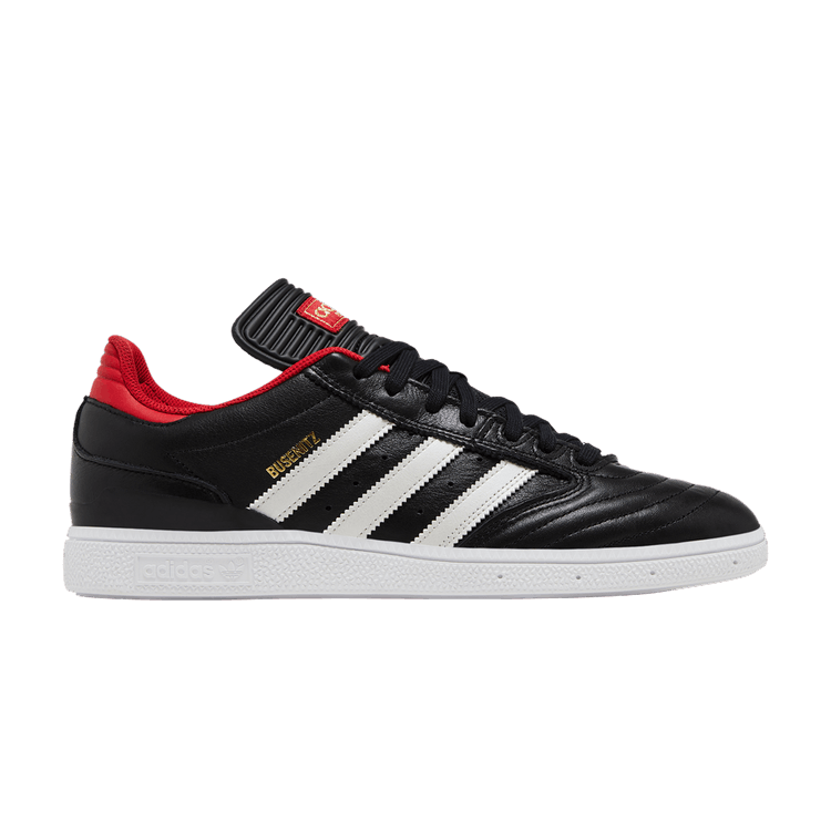 adidas Busenitz 'Black Zero Metallic Scarlet' — Core Black/Zero Metallic/Better Scarlet