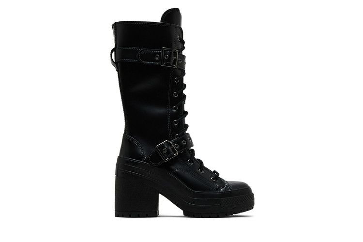Converse Wmns Chuck 70 De Luxe XX High 'Triple Black' — Black/Black/Black