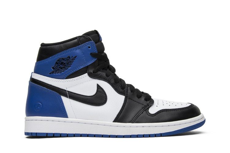 Fragment Design x Air Jordan 1 Retro High OG — Black/Sport Royal/White