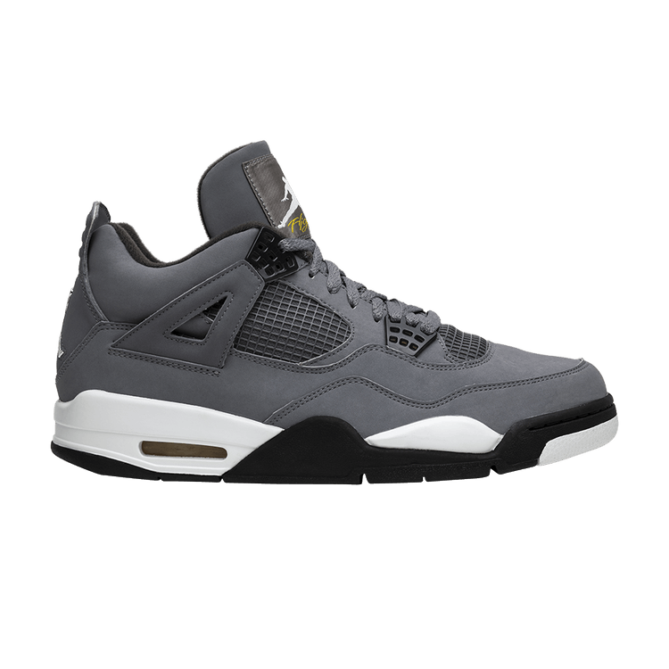Air Jordan 4 Retro 'Cool Grey' 2004 — Cool Grey/Chrome/Dark Charcoal/Varsity Maize