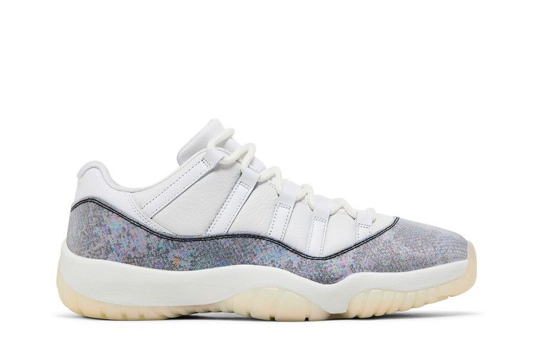 Air Jordan 11 Retro Low 'Year of the Snake' — Summit White/Football Grey/Black