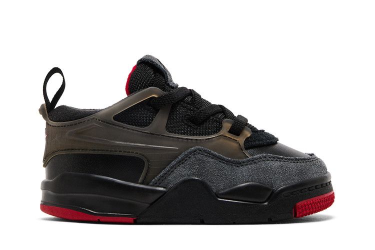 Air Jordan 4 RM TD 'Bred' — Black/Varsity Red/Anthracite