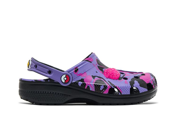 Pokémon x Crocs Classic Clog Kids 'Gengar' — Purple/Black