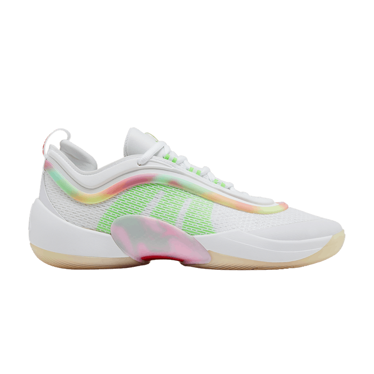 Haribo x adidas D.O.N. Issue #6 'Cloud White' — Cloud White/Solar Green/Cloud White