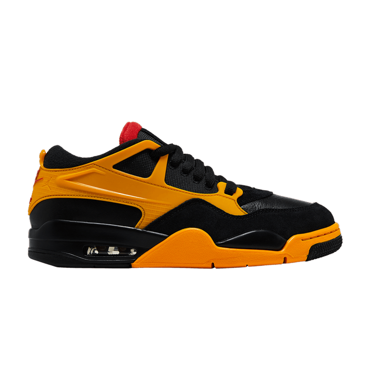 Air Jordan 4 RM 'Bruce Lee' — Black/Comet Red/Del Sol