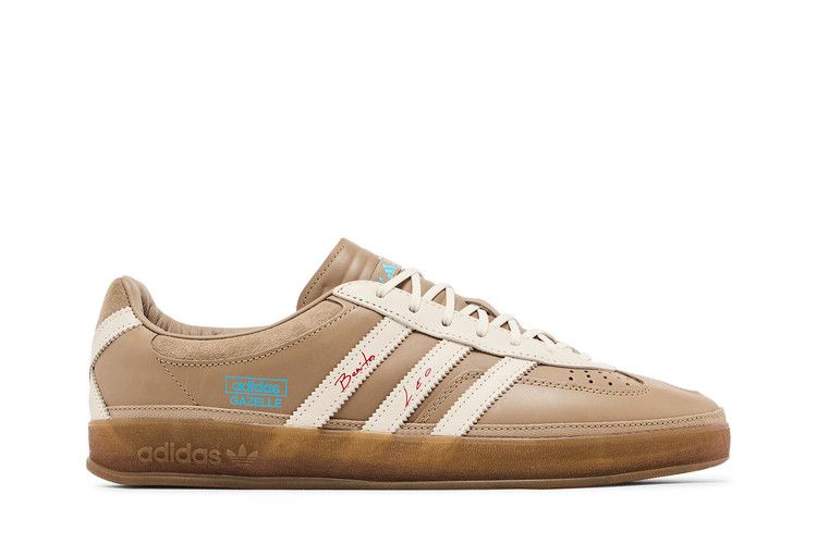 Bad Bunny x Lionel Messi x adidas Gazelle Indoor 'La Voz De Los Fans' — Cardboard/Cream White