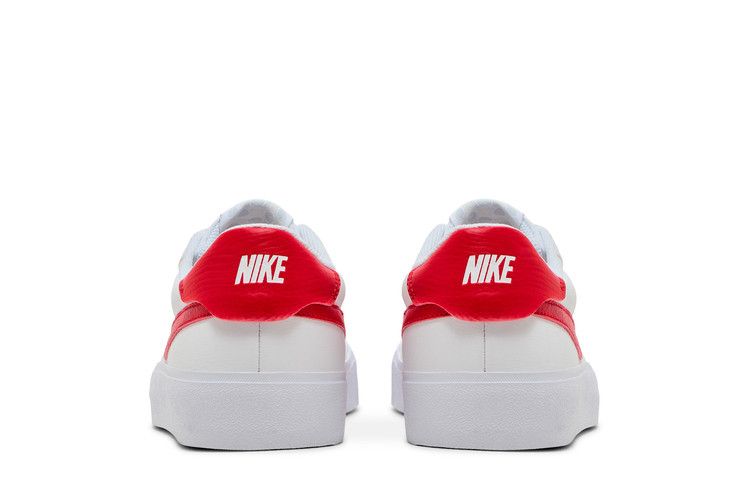 Nike Court Shot 'White University Red' — White/Photon Dust/Wolf Grey/University Red