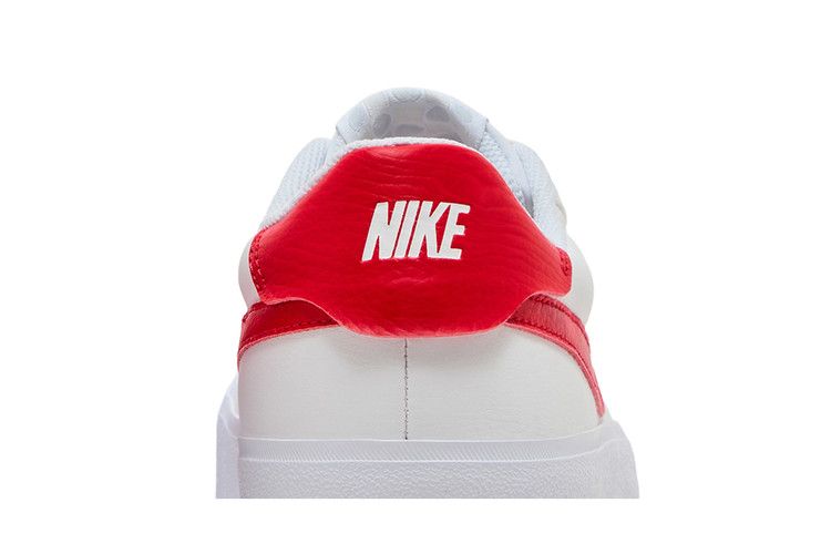 Nike Court Shot 'White University Red' — White/Photon Dust/Wolf Grey/University Red