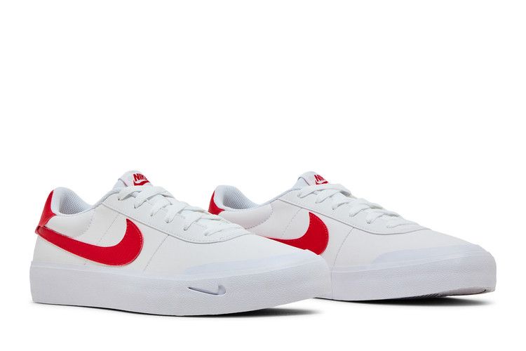Nike Court Shot 'White University Red' — White/Photon Dust/Wolf Grey/University Red