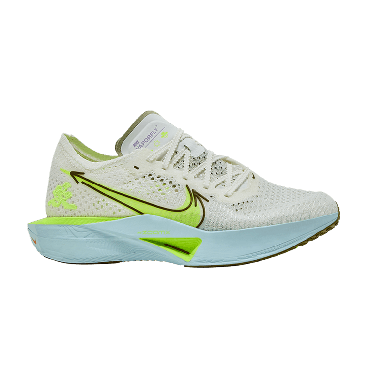 Nike Wmns ZoomX VaporFly Next% 3 'Wherever Whenever' — Sail/Olive Aura/Volt/Glacier Blue