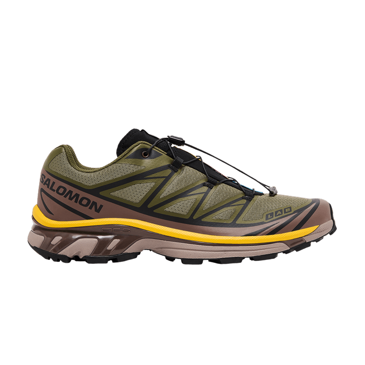 Salomon XT-6 'Olive Night Sulphur' — Olive Night/Black/Sulphur