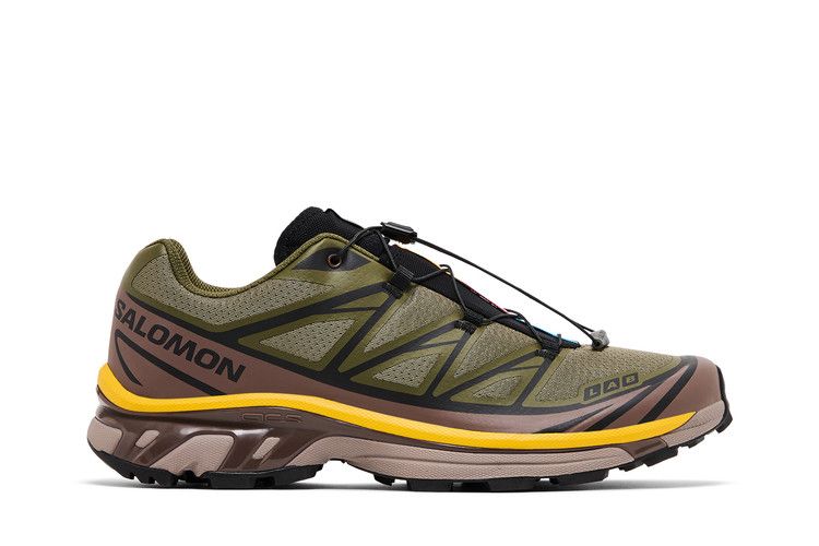 Salomon XT-6 'Olive Night Sulphur' — Olive Night/Black/Sulphur