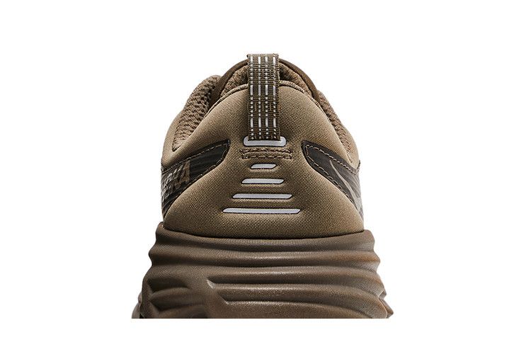 HOKA Bondi 8 Caged 'Stealth Tech Pack' — Umber/Deep Umber