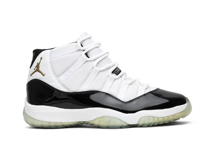 Air Jordan 11 Retro 'Concord - Defining Moments Pack' — White/Metallic Gold-Dark Concord