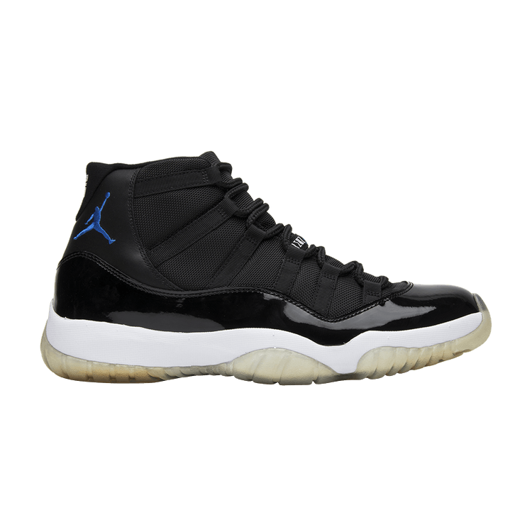 Air Jordan 11 Retro 'Space Jam' 2009 — Black/Varsity Royal-White