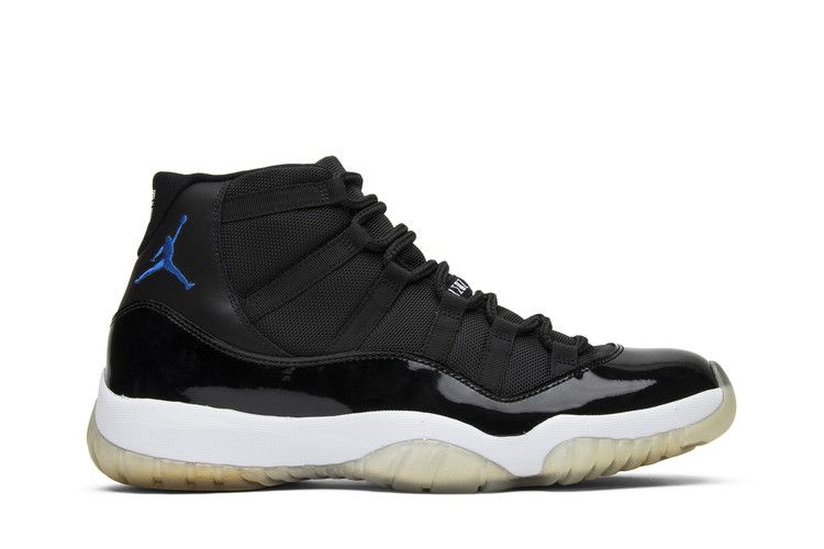Air Jordan 11 Retro 'Space Jam' 2009 — Black/Varsity Royal-White