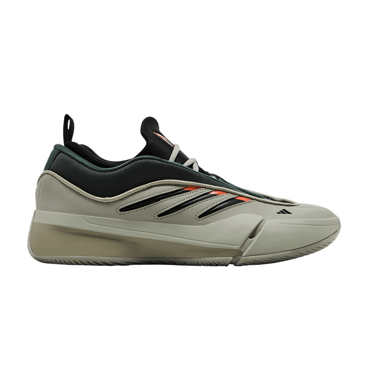 adidas Dame 9 'Silver Pebble' — Silver Pebble/Legend Ivy/Impact Orange