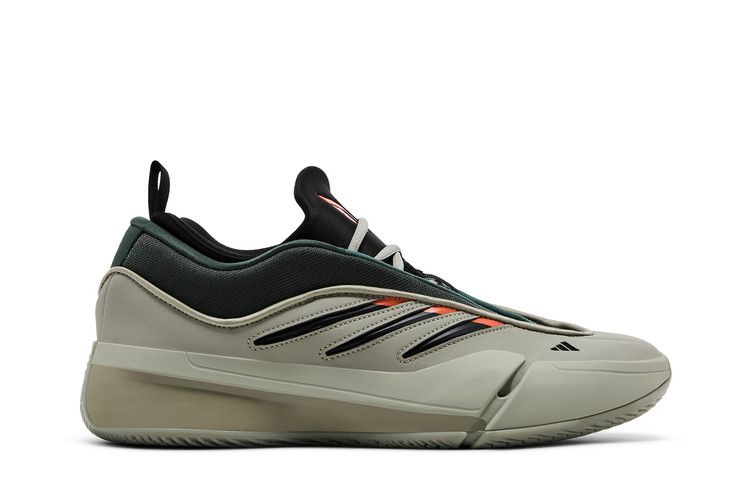 adidas Dame 9 'Silver Pebble' — Silver Pebble/Legend Ivy/Impact Orange