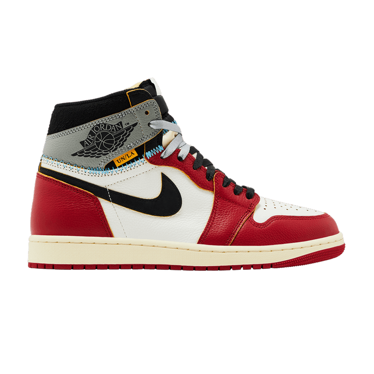 Union LA x Air Jordan 1 Retro High OG SP 'Chicago Shadow' — Varsity Red/Black/Sail/Shadow Grey/Muslin