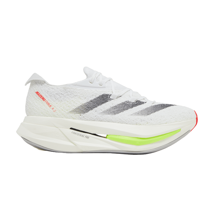 adidas Adizero Prime X 2.0 Strung 'White Black Lucid Red' — Cloud White/Core Black/Lucid Red