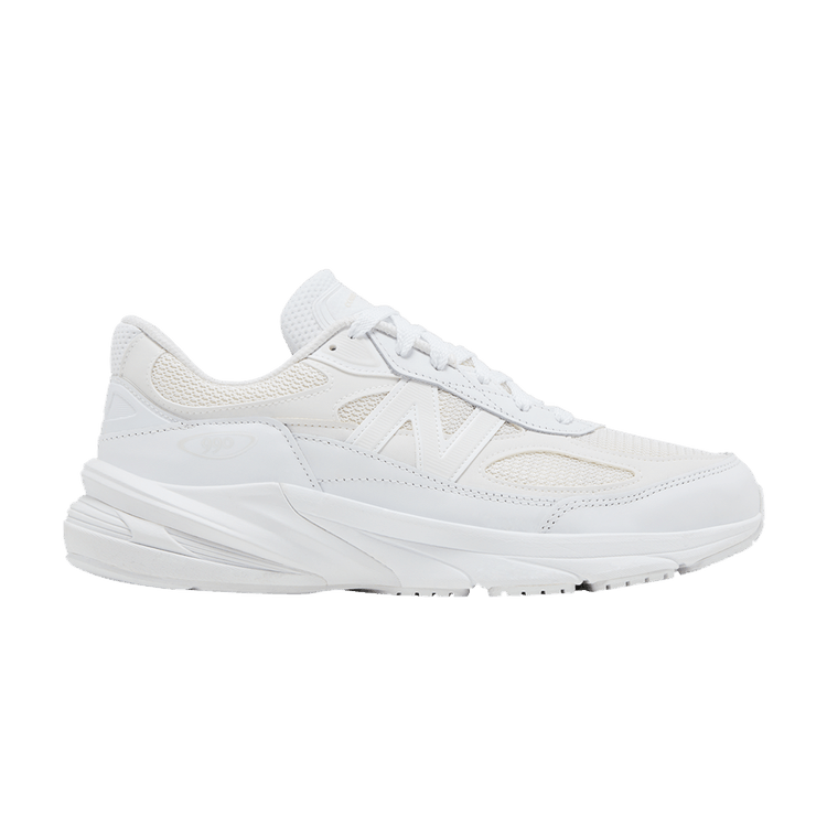 Comme des Garçons Homme x New Balance 990v6 Made in USA 'White' — White/White