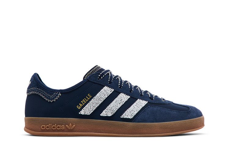CLOT x adidas Gazelle Indoor 'Collegiate Navy Off White' — Collegiate Navy/Off White/Gum