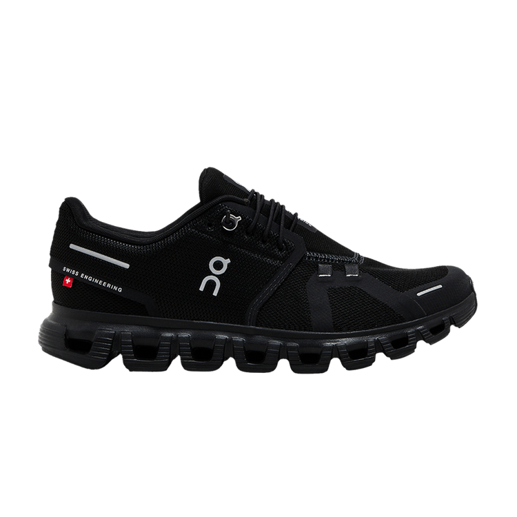 ON Wmns Cloud 6 'Triple Black' — Black/Black