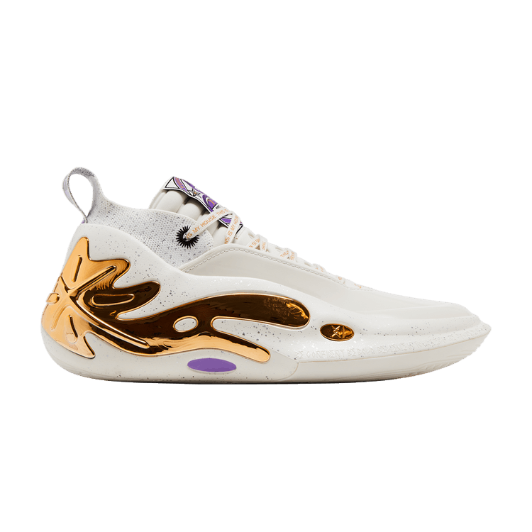Li-Ning Way of Wade 11 'Statue' — White/Gold