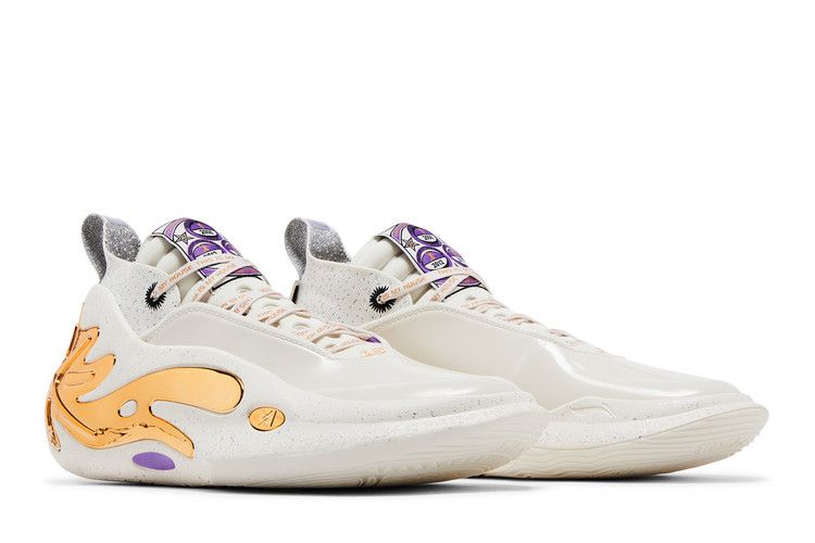 Li-Ning Way of Wade 11 'Statue' — White/Gold