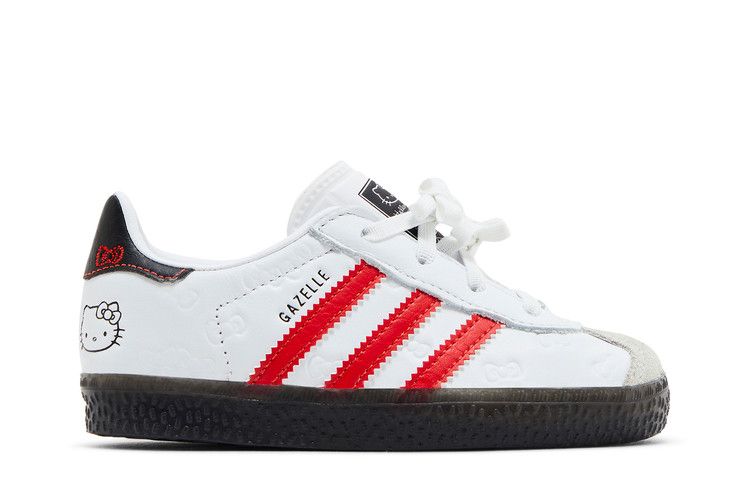 Hello Kitty x adidas Gazelle Comfort Closure EL I '50th Anniversary' — Cloud White/Red/Core Black