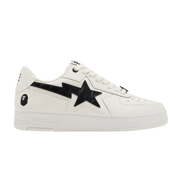 Bapesta Icon #1 M2 'Croc Pack - White Black' — Black